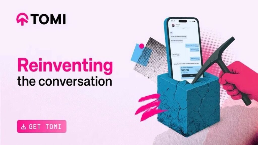 The tomi app launches the web3 super app