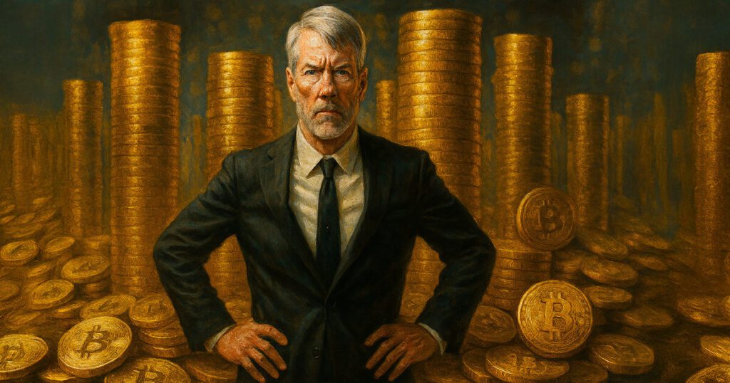 The strategy acquires 4,225 btc and drives bitcoin treasury to