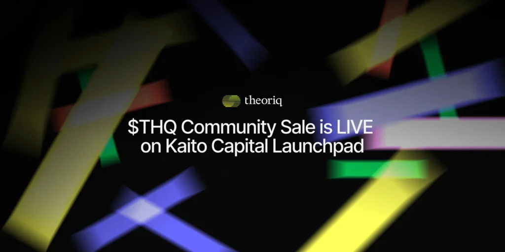 Theoriq launches community sale via kaito capital launchpad