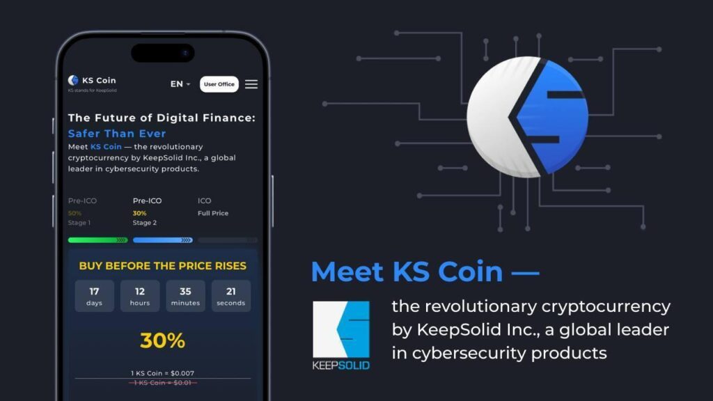 Keepsolid launches ks coins: loyalty crypto rewards with the benefits