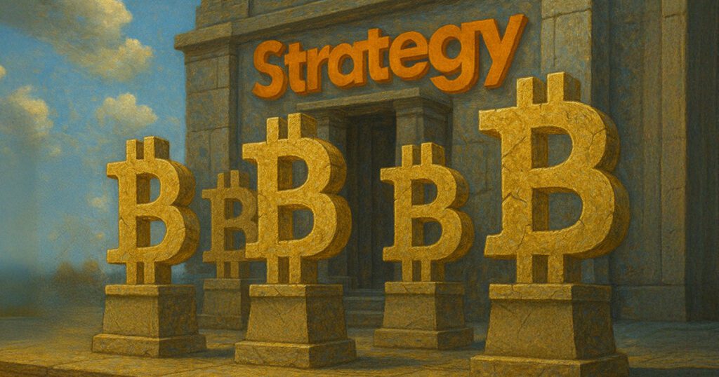 Strategic bitcoin journey purchases for five years of new $18