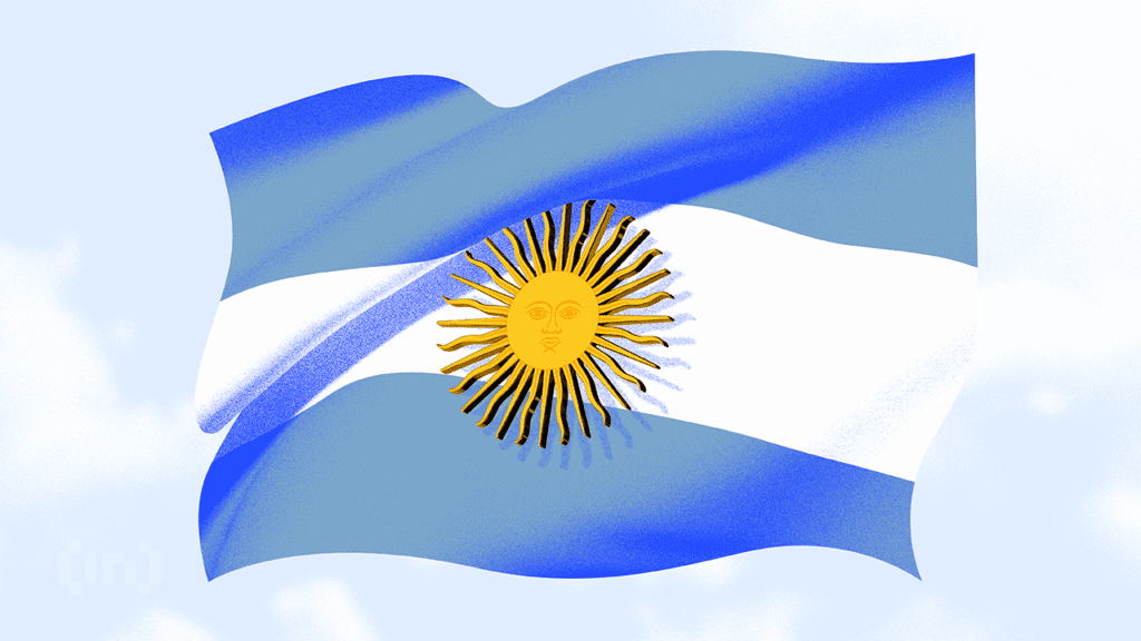 $58 million crypto shift to argentina on reporting date