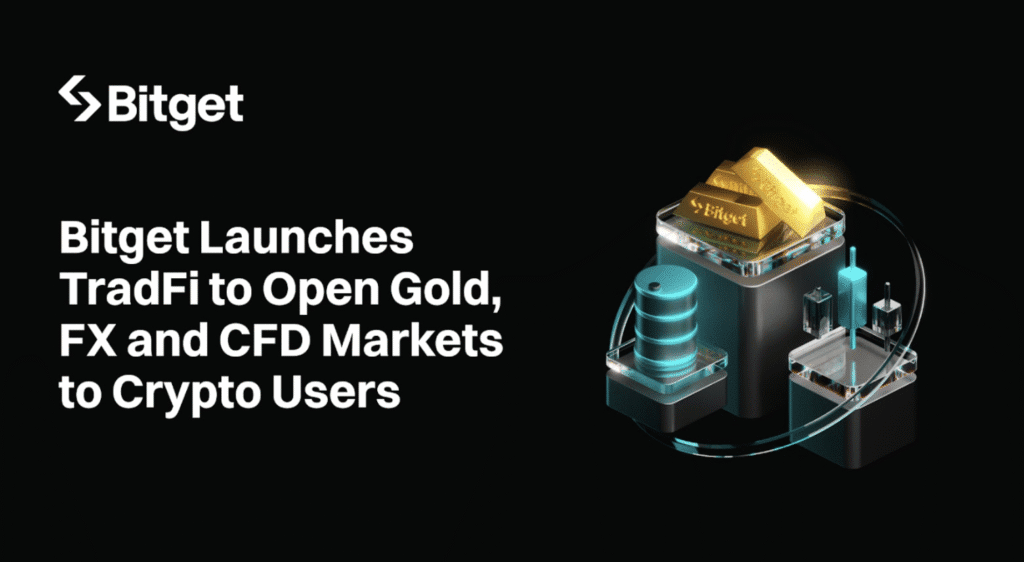 Bitget launches gold, forex and commodity markets