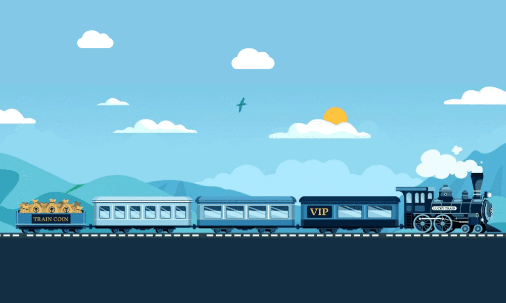 Lucky train announces web3 games on ton blockchain