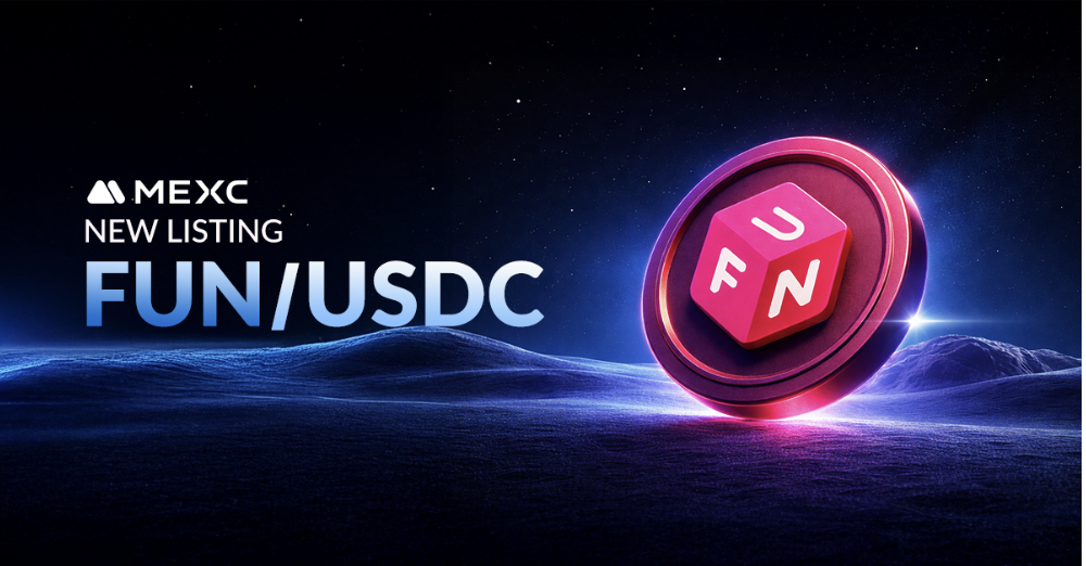 New $FUN/USDC pair now live on MEXC with zero fees New $fun/usdc pair now live on mexc with zero fees