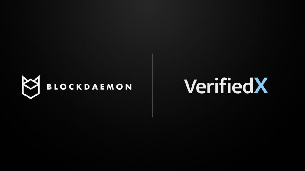 Verifiedx and blockdaemon announce strategic partnership