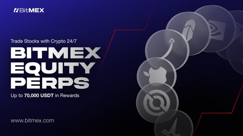 Bitmex introduces equity perp with 24/7 equity exposure
