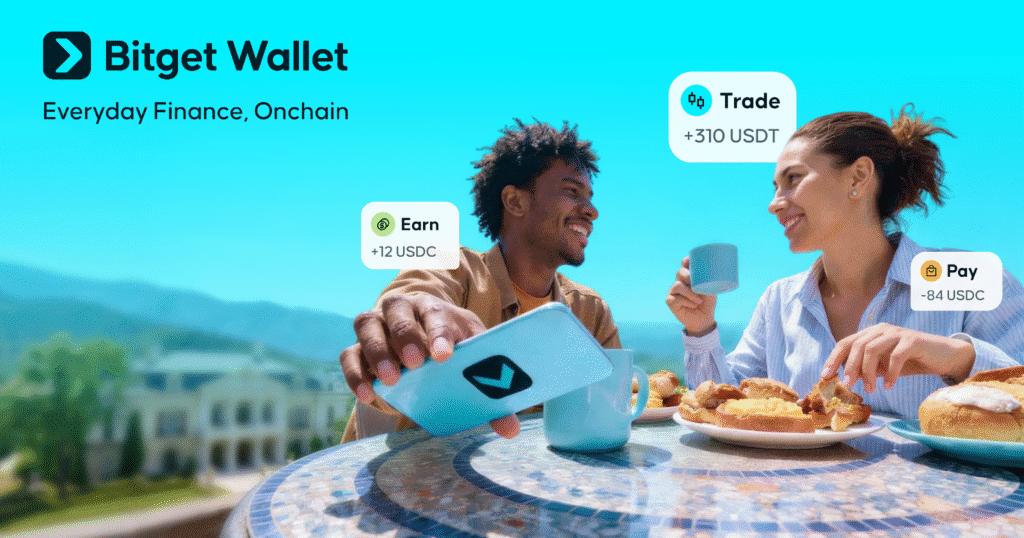 Bitget wallet moves into everyday financial app