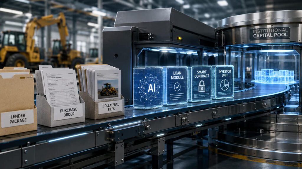 AI lender aims to test $650 million in one-day equipment loans on blockchain rail Ai lender aims to test $650 million in one day equipment