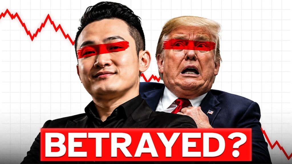 Justin sun is going after trump