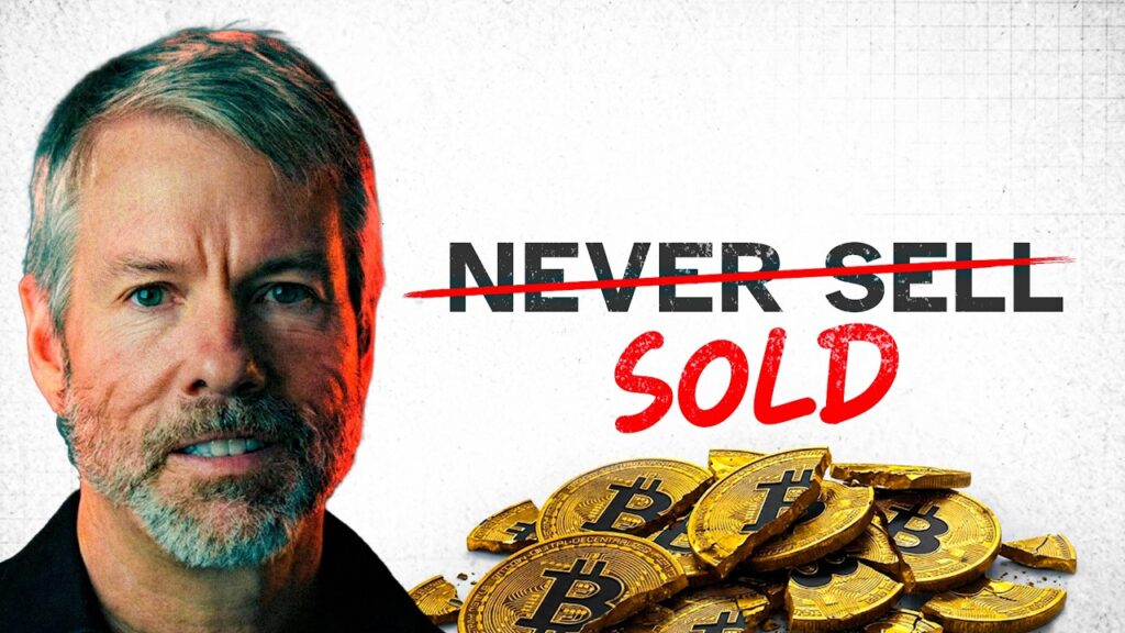 Michael saylor sold! bitcoin continues the collapse