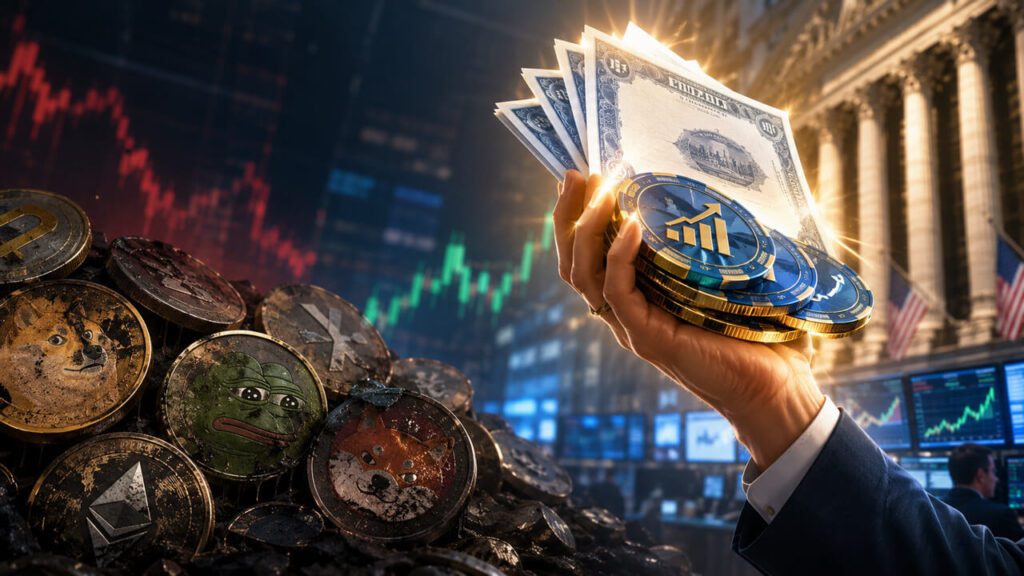 The next crypto recovery transaction may be stocks rather than