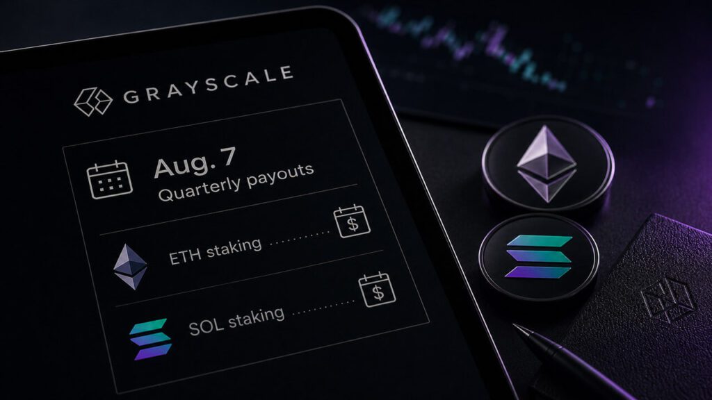 Grayscale is setting up quarterly cash showdowns between Ethereum and Solana staking Grayscale is setting up quarterly cash showdowns between Ethereum and