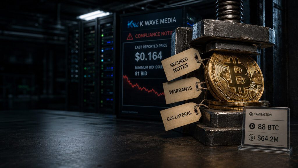 US Bitcoin Treasury sells all Bitcoin as debt and Nasdaq pressure looms US Bitcoin Treasury sells all Bitcoin as debt and Nasdaq